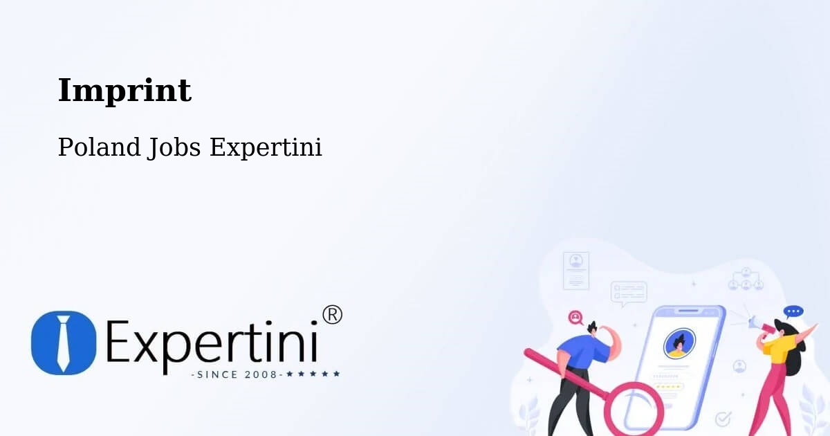 Imprint – Gierzwałd - Poland Jobs Expertini